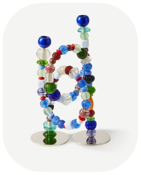 Beads Candle Holder
