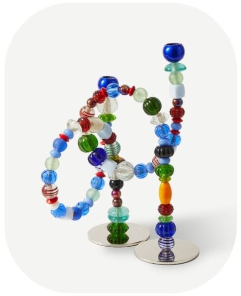 Beads Candle Holder