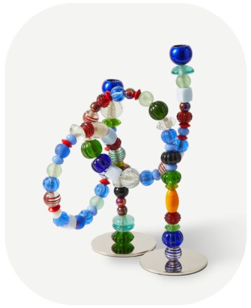 Beads Candle Holder