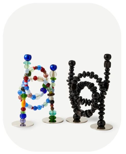 Beads Candle Holder