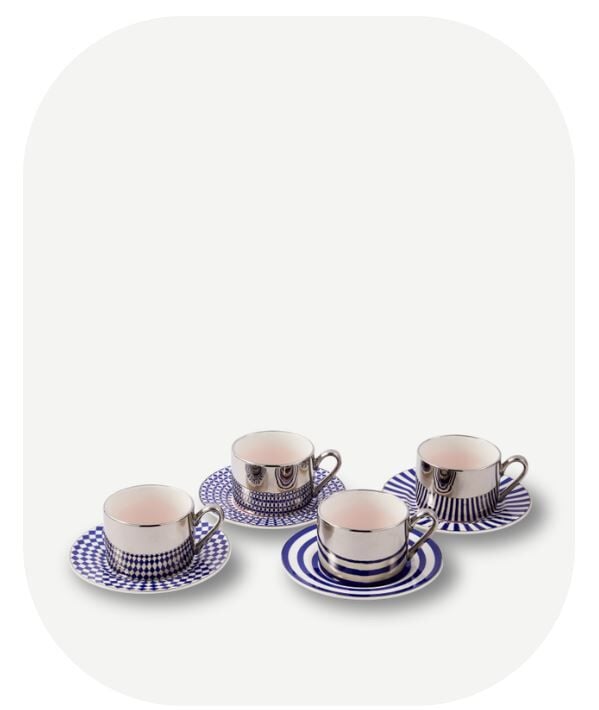 Aunty Tea Cups Set 4