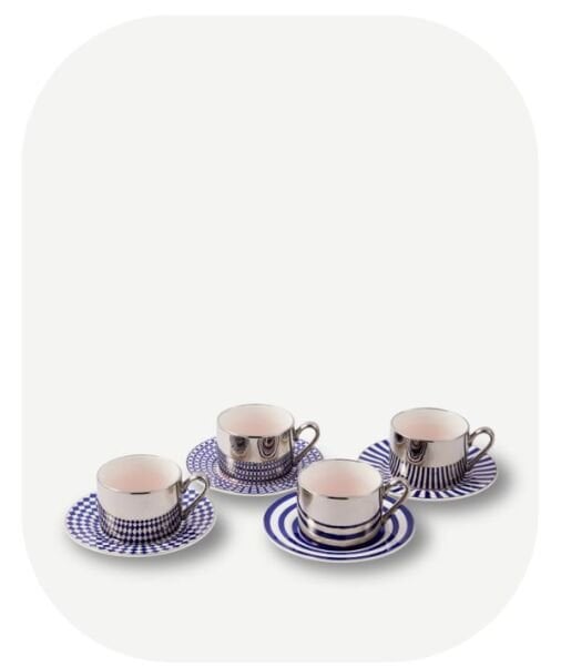 Aunty Tea Cups Set 4