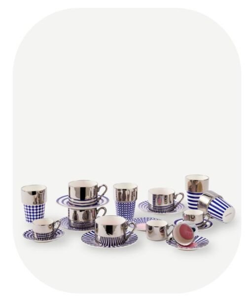 Espresso Cups Aunty Set 4