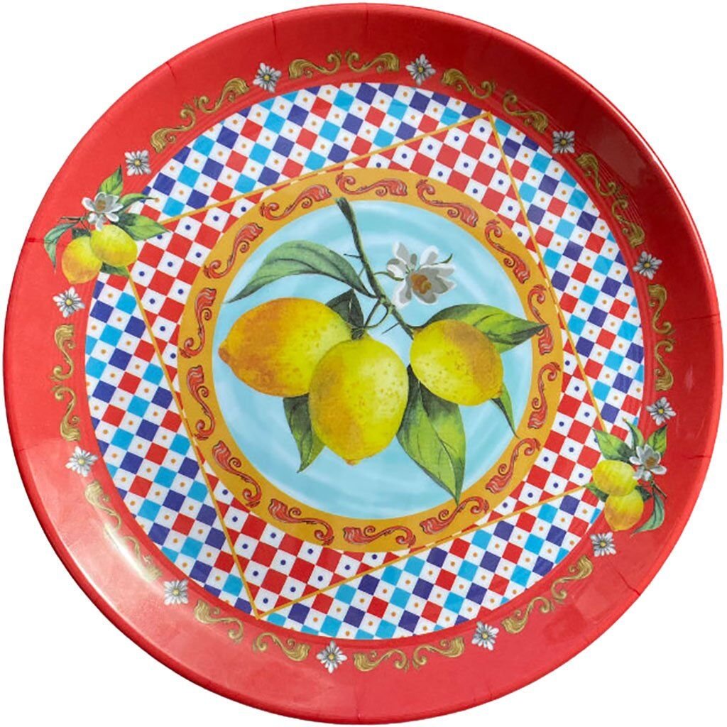 Capri Limonlu Tabak 28 Cm