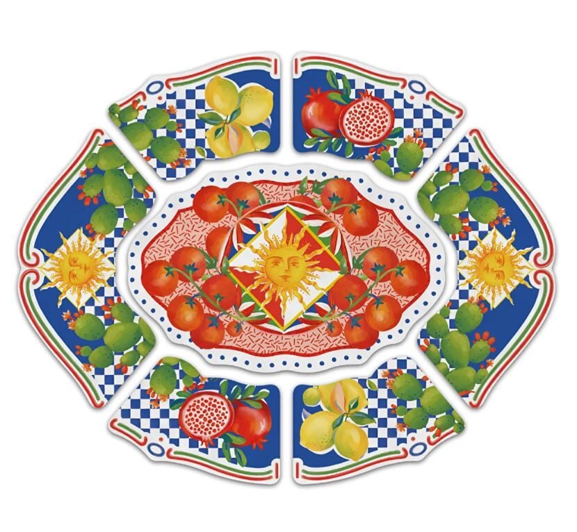 Dolce Vita 7 Parça Meze Tabağı