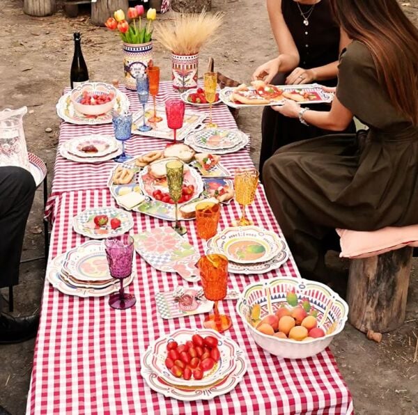 Dolce Vita Sun Çukur Tabak 23,5 cm Melamin