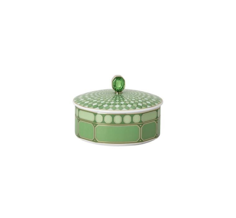 Swarovski  Signum Fern Kapaklı Kutusu - Yuvarlak 12 cm