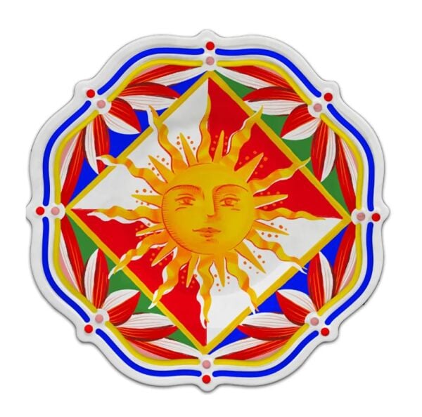 Dolce Vita Sun Pasta Tabağı 22 cm Melamin