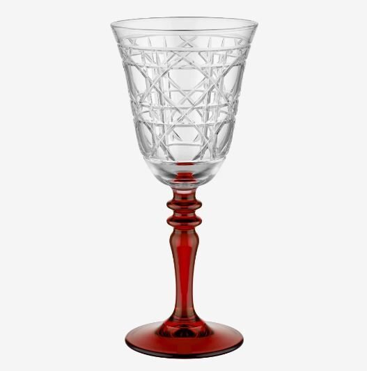 Kırmızı Cam Kadeh 270 Ml Gloria