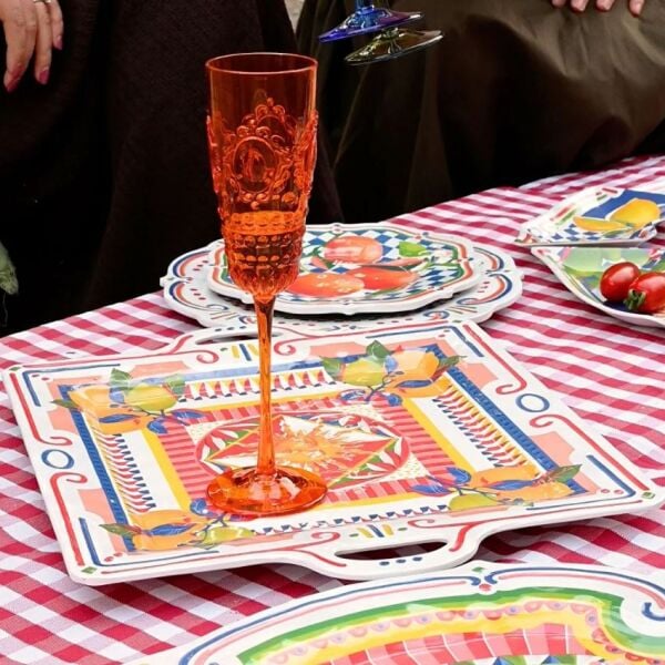 Dolce Vita Kare Tepsi 40 cm Melamin