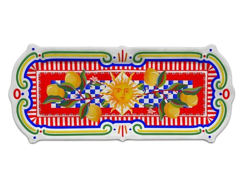 Dolce Vita Dikdörtgen Tepsi 45 cm, Melamin