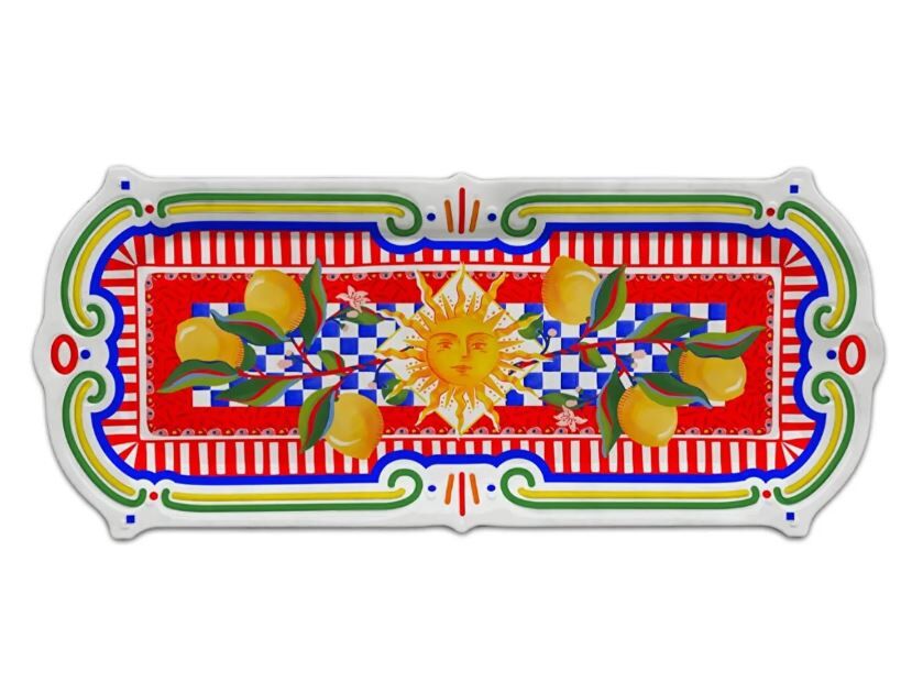 Dolce Vita Dikdörtgen Tepsi 45 cm, Melamin