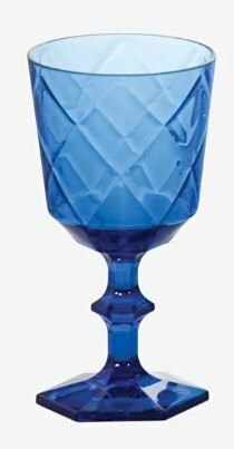 Mavi Akrilik Kadeh 17 Cm Cheers Collection by Baci Milano