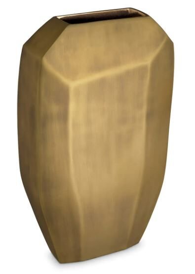Vase Linos L antique brass