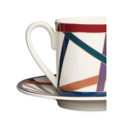 Nastri altı kişilik kahve fincanı seti