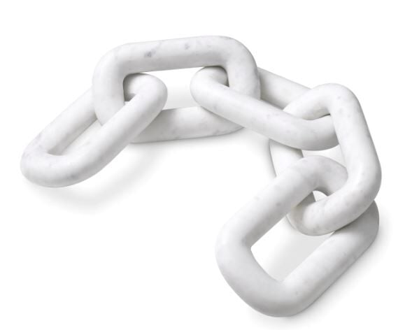 Object Salda white marble