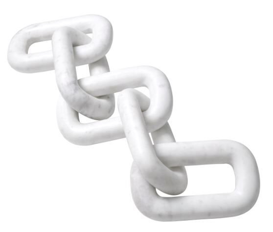 Object Salda white marble