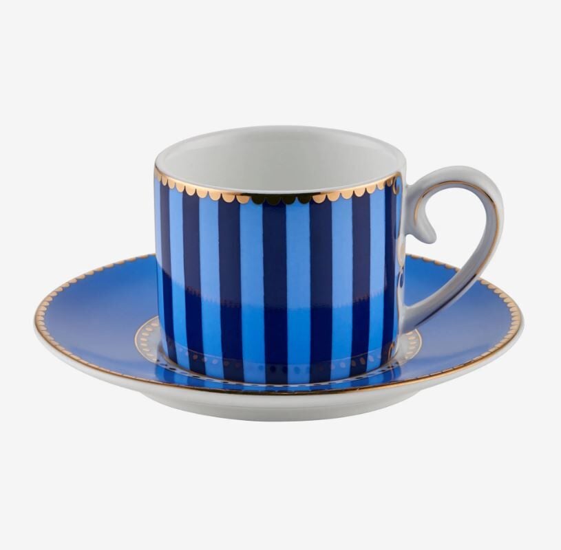 Love Birds Mavi Kahve Fincanı 125 ml.