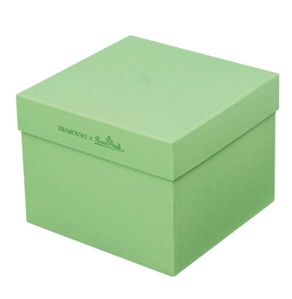 Swarovski Signum Fern - Çay Fincan ve Tabağı, Yeşil, 0,26 L