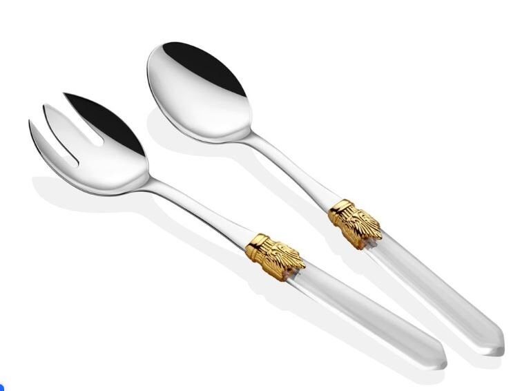Venezia Ring Şeffaf Salata Servis Seti