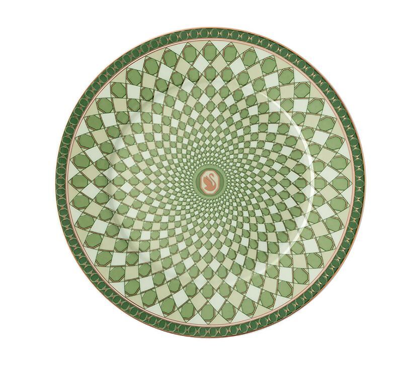 Swarovski Signum Fern Düz Tabak 18 cm