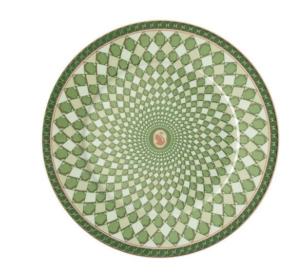 Swarovski Signum Fern Düz Tabak 18 cm