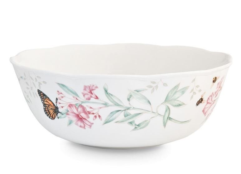 Butterfly Meadow Salata Servis Kasesi, 25 cm
