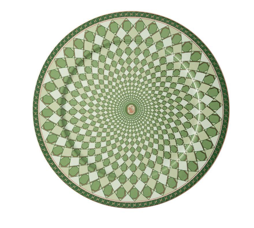 Swarovski Signum Fern Servis Tabağı 33 cm