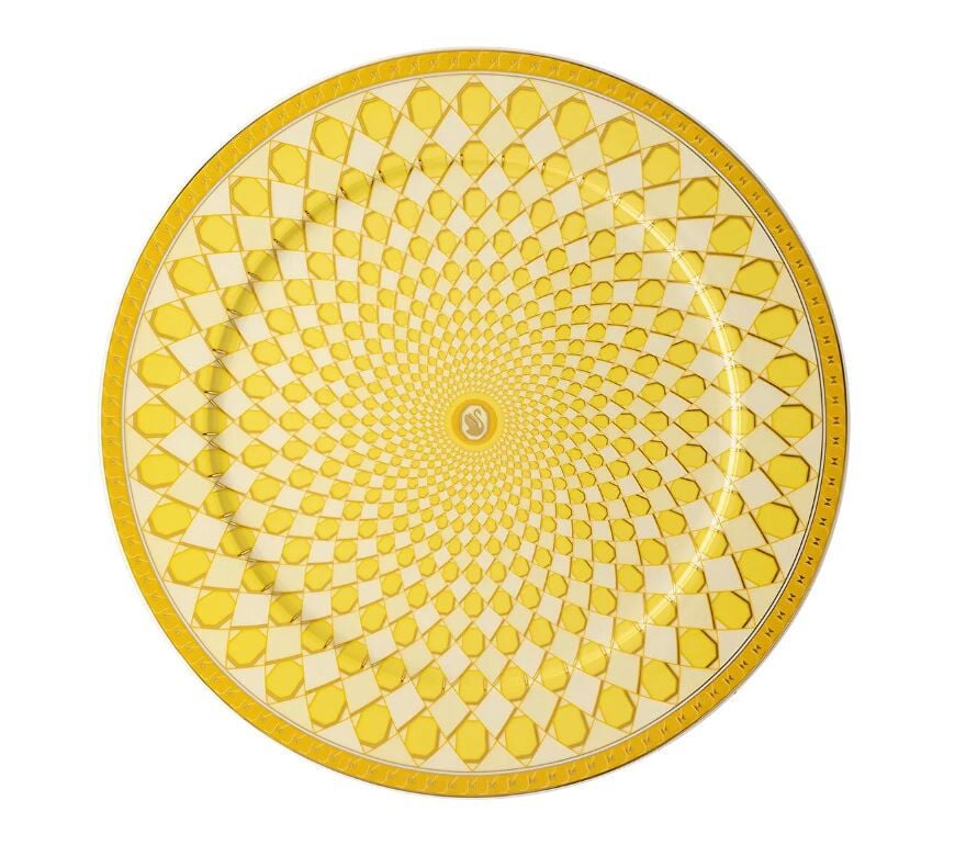 Swarovski Signum Jonquil Servis Tabağı 33 cm