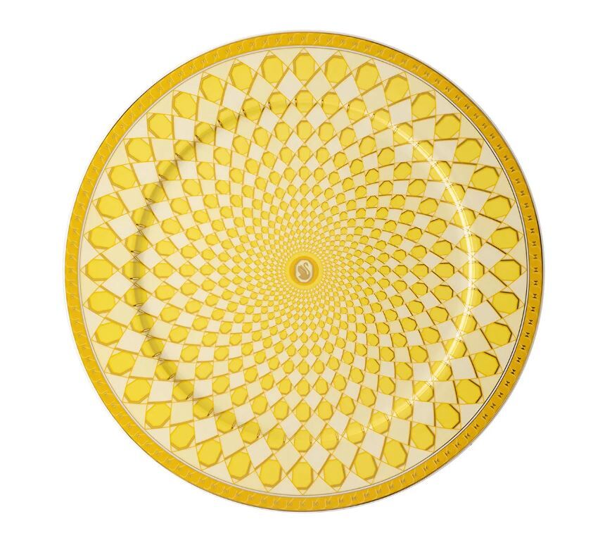 Swarovski Signum Jonquil Servis Tabağı 33 cm