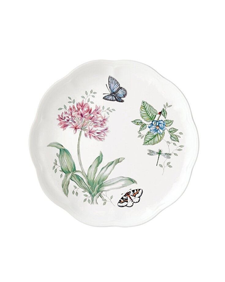 Butterfly Düz Tabak Blue Butterfly 27 cm