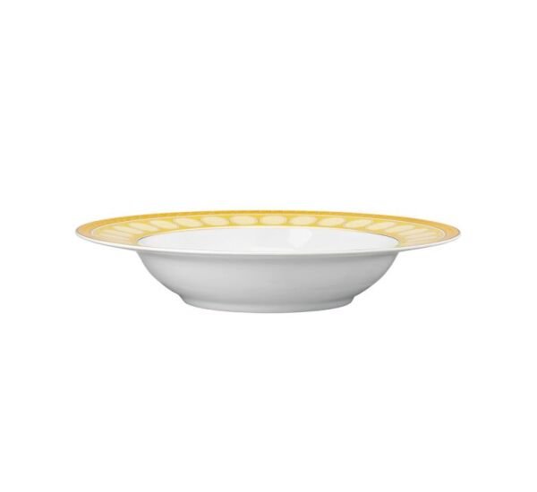 Swarovski Signum Jonquil Sarı Çukur Tabak 24 CM