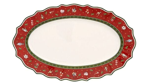 VB TOY'S DELIGHT - OVAL SERVIS TABAGI, 38X23.5 CM