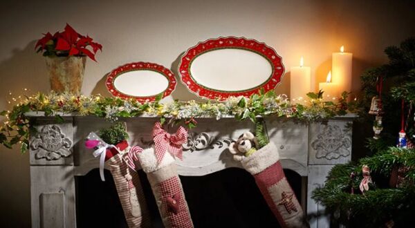 VB TOY'S DELIGHT - OVAL SERVIS TABAGI, 38X23.5 CM