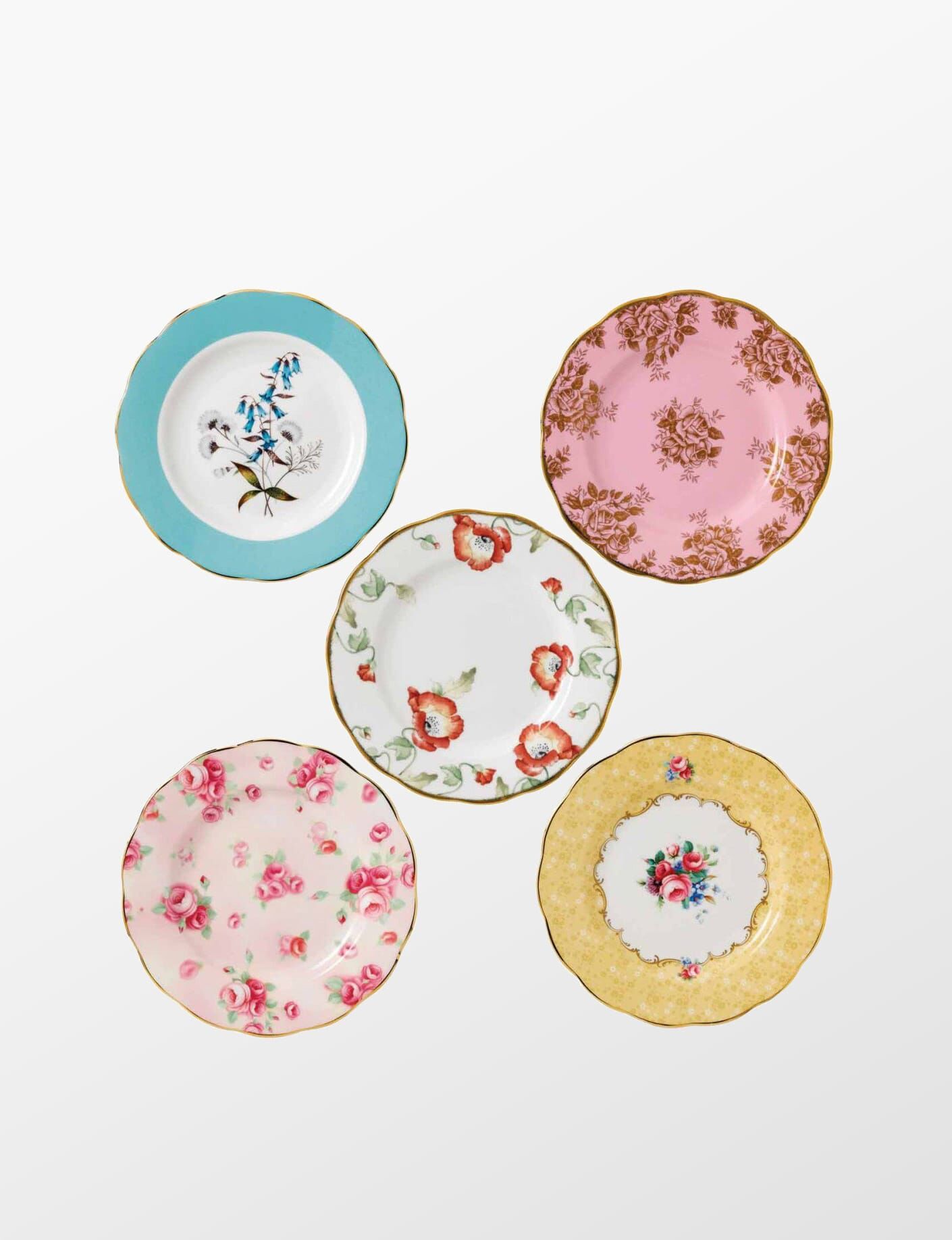 5'Lİ PASTA TABAĞI 100.YIL SERİSİ 1950-1990