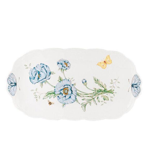 Butterfly Porselen Oval Servis Tabağı 38 cm