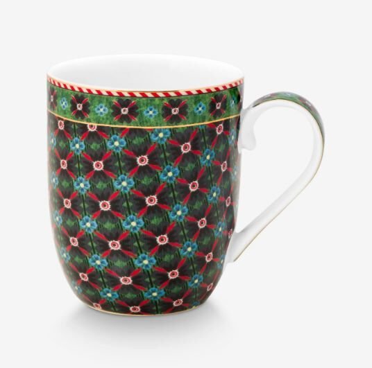 Mavi Porselen Kupa Seti 145 Ml