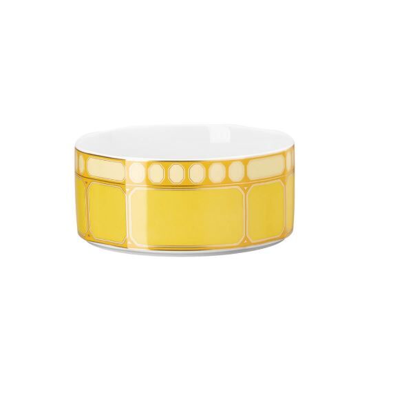 Swarovski Signum Jonquil Sarı Salata Komposto Kasesi 14 CM