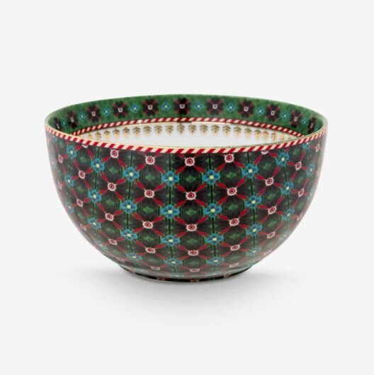 Yeşil Porselen Kase 12 Cm