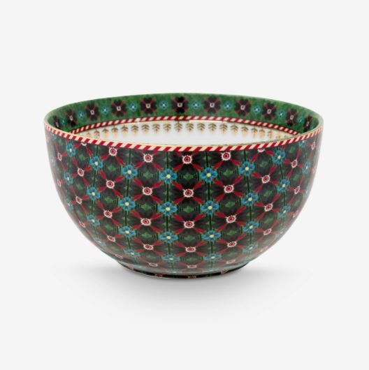 Yeşil Porselen Kase 12 Cm