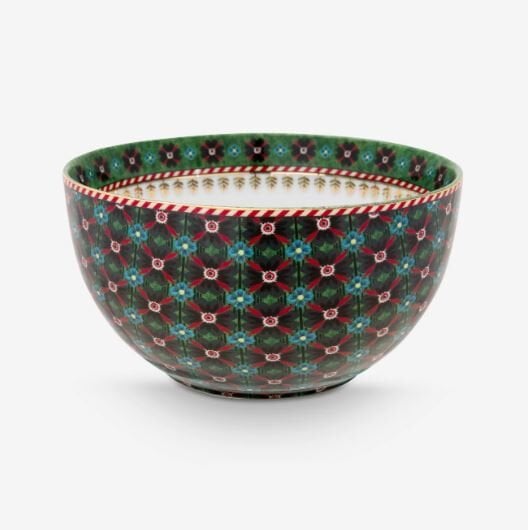 Yeşil Porselen Kase 12 Cm