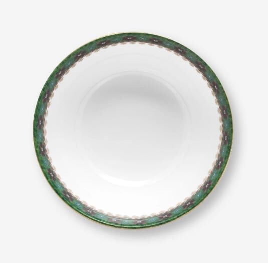 Yeşil Porselen Kase 12 Cm