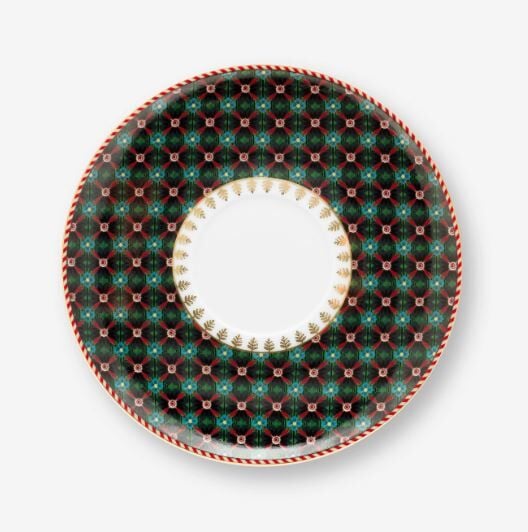 Mavi Porselen Çay Fincan Seti 280 Ml