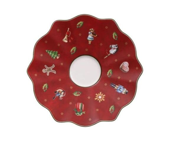 VB TOY'S DELIGHT -TURK KAHVESI FINCANI TABAGI,  13X13CM