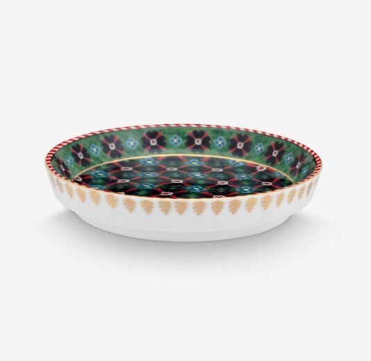 Yeşil Porselen Çay Tabağı 9 Cm
