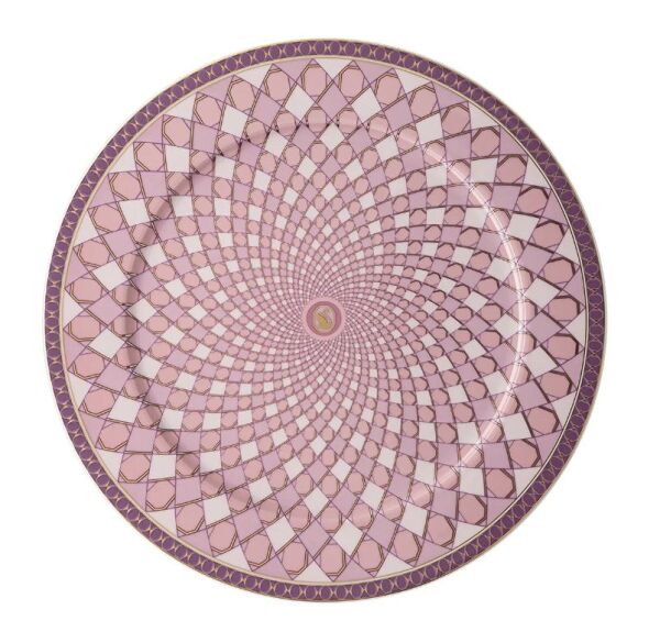 Swarovski Signum Rose Servis Tabağı 33 cm
