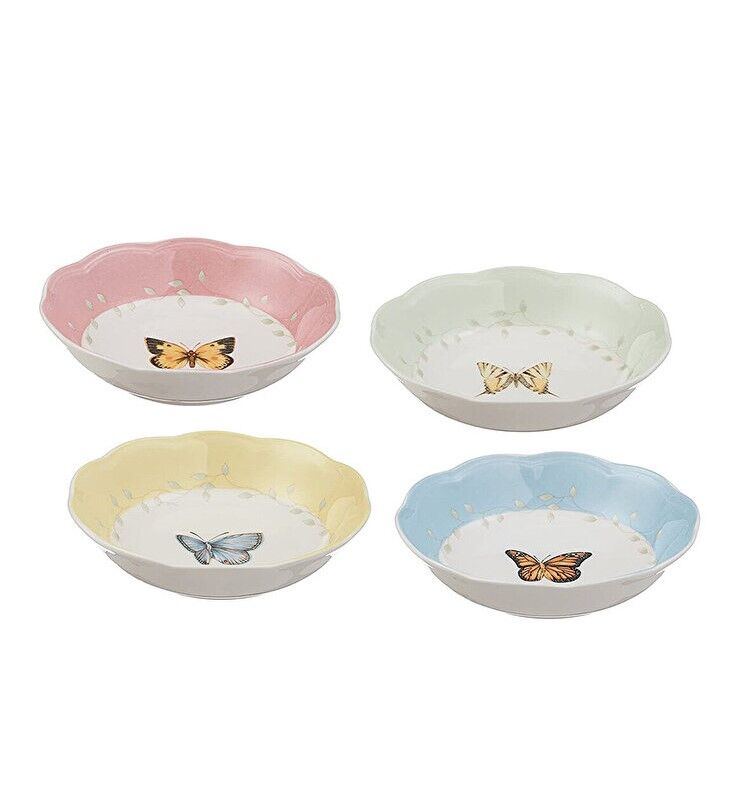 Butterfly Porselen Kase 4'lü Set 13 cm