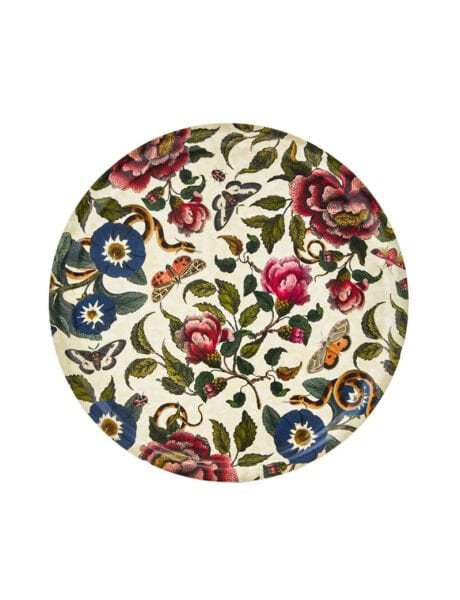 CREATURES OF CURİOSİTY TEPSİ YUVARLAK KREM 31 CM