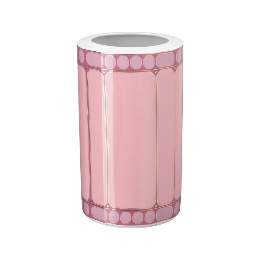Swarovski Signum Rose Pembe Vazo 27 CM