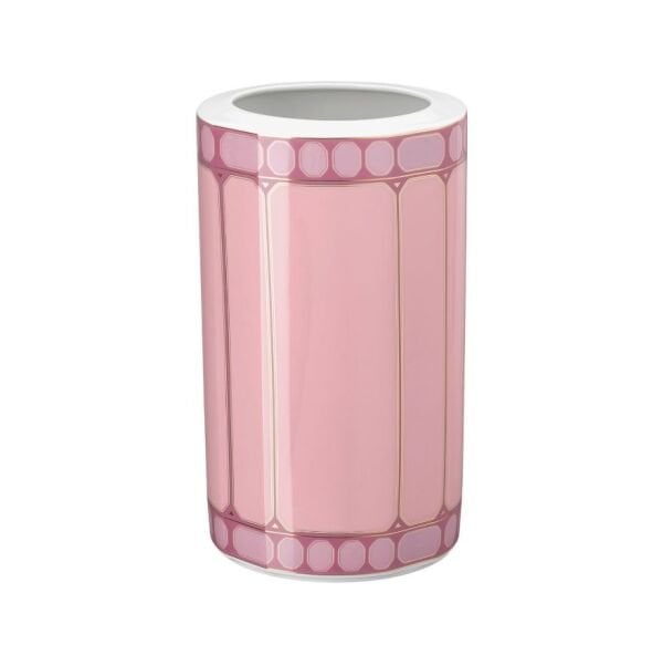 Swarovski Signum Rose Pembe Vazo 27 CM